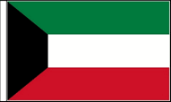 Kuwait Hand Waving Flags